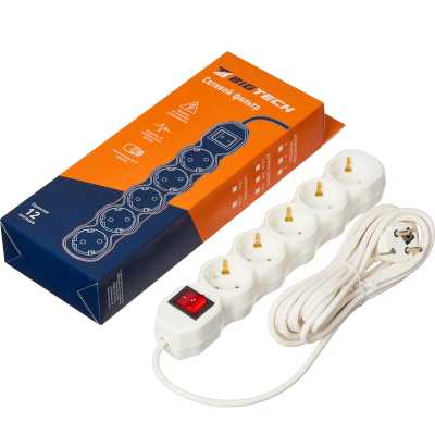 сетевой фильтр BigTech ST516-5-W