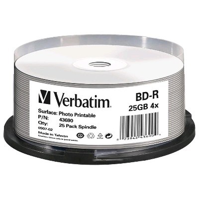 диск Blu-Ray Verbatim 43690