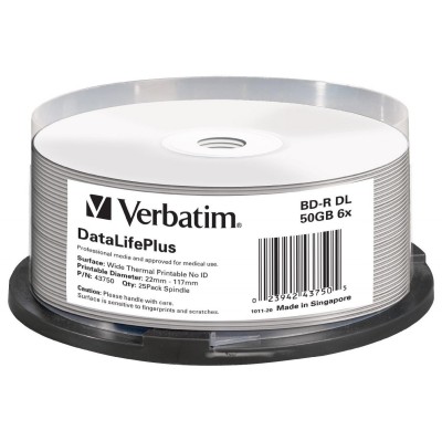 диск Blu-Ray Verbatim 43750