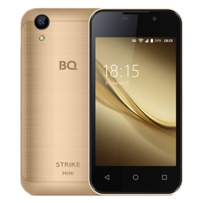 смартфон BQ 4072 Strike Mini Gold
