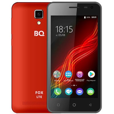 смартфон BQ 4500L Fox LTE Red