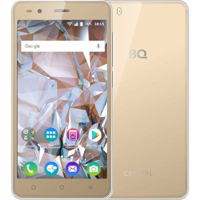 смартфон BQ 5054 Crystal Gold