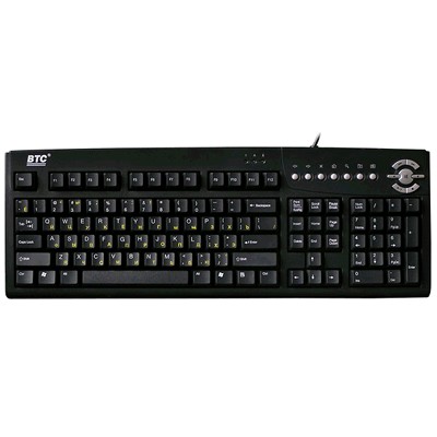 клавиатура BTC 5207U-BL
