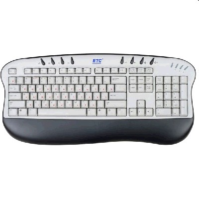 клавиатура BTC 5213 White