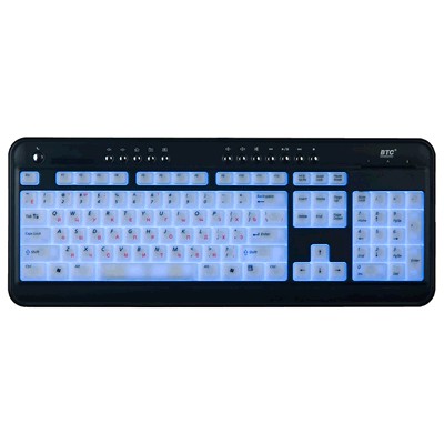 клавиатура BTC 6300CL-R
