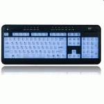 Клавиатура BTC 6300СL-BL