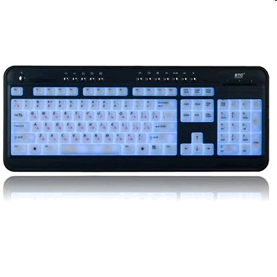 клавиатура BTC 6300СL-BL