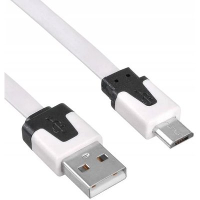 кабель Buro BHP MICROUSB 1M FLAT White