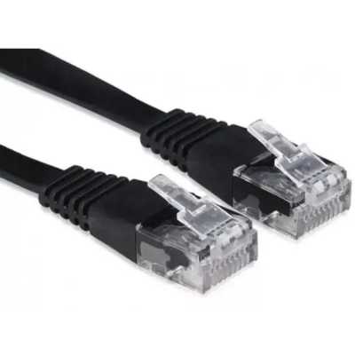 Патч-корд Buro BU-C6-FLAT-0.5M-B
