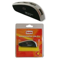 Разветвитель USB Buro BU-HUB-L-4