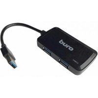 Разветвитель USB Buro BU-HUB4-U3.0-S