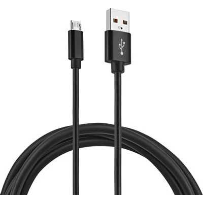 кабель Buro BU-MICROUSB-1M Black