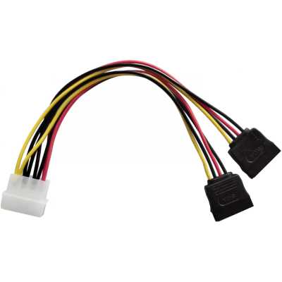 Кабель Buro BU-MOLEX-2XSATA