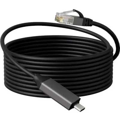 Кабель Buro BU-USB-C-LAN1000-2M