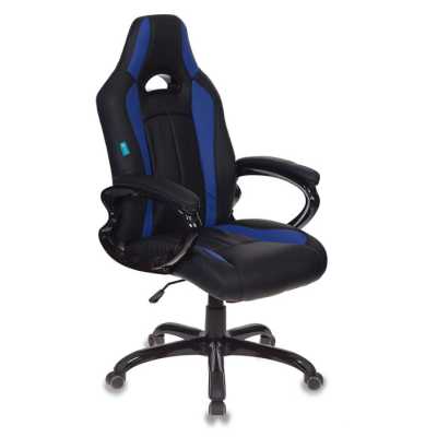 игровое кресло Бюрократ CH-827-BL+Blue