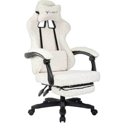 игровое кресло Бюрократ Knight Lord/F White