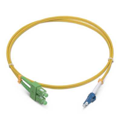 Патч-корд Cabeus FOP(d)-9-SC/APC-LC/UPC-2m