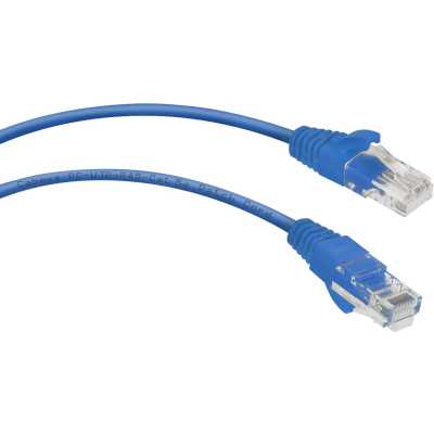 Патч-корд Cabeus PC-UTP-RJ45-Cat.5e-0.15m-BL-LSZH