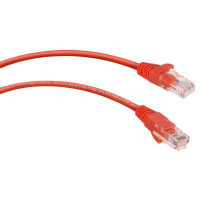 патч-корд Cabeus PC-UTP-RJ45-CAT.5E-0.3M-RD