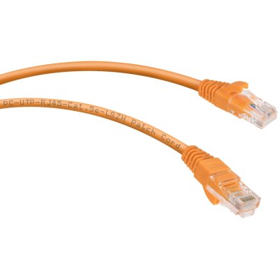 Патч-корд Cabeus PC-UTP-RJ45-Cat.5e-1.5m-OR-LSZH