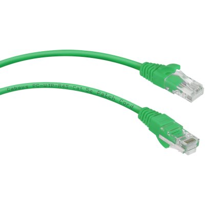 Патч-корд Cabeus PC-UTP-RJ45-Cat.5e-1m-GN