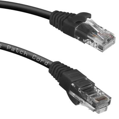 PC-UTP-RJ45-CAT.5E-3M-BK