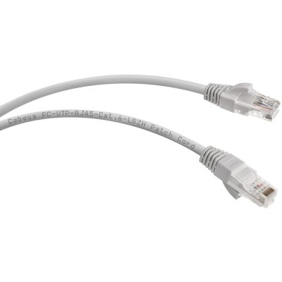 Патч-корд Cabeus PC-UTP-RJ45-Cat.6-5m-LSZH