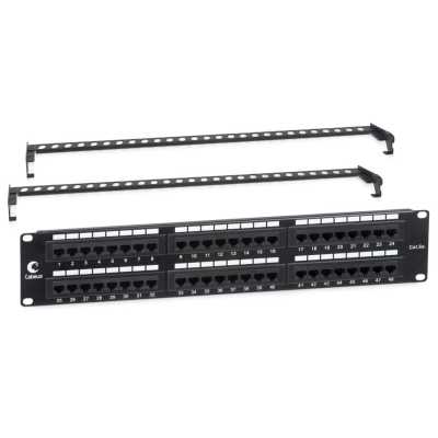 Патч-панель Cabeus PL-48-Cat.6a-Dual