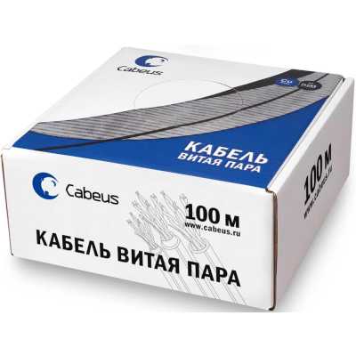 витая пара Cabeus UTP-4P-CAT.6-SOLID-LSZH-GY-100
