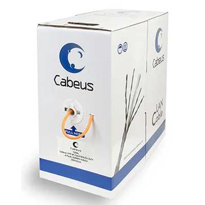Витая пара Cabeus UTP-4P-Cat.6-SOLID-LSZH