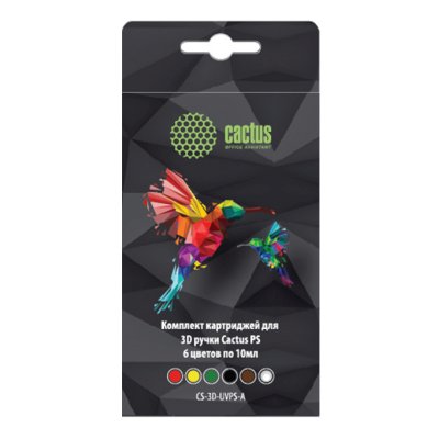 пластик для 3D ручки Cactus CS-3D-UVPS-A