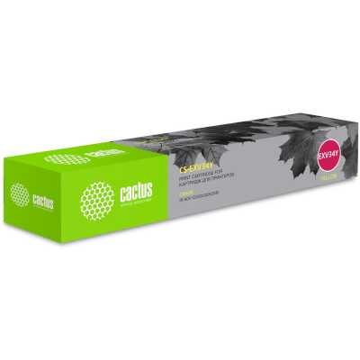 Картридж Cactus CS-EXV34Y