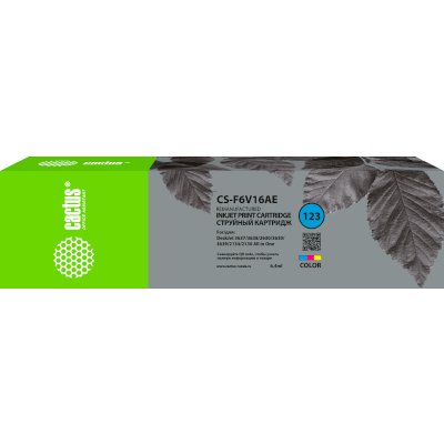 Картридж Cactus CS-F6V16AE
