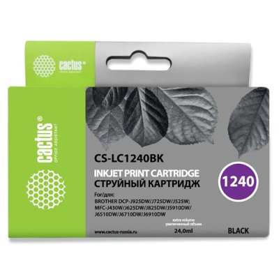 Картридж Cactus CS-LC1240BK