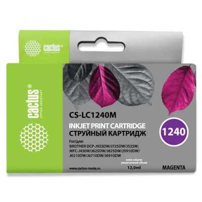 Картридж Cactus CS-LC1240M