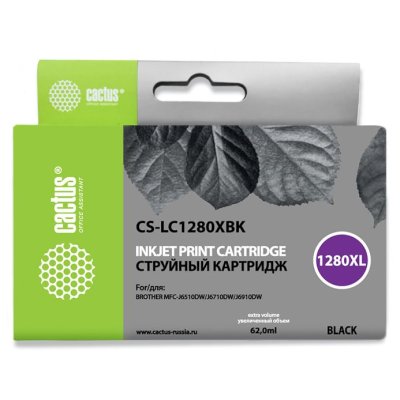 Картридж Cactus CS-LC1280XBK