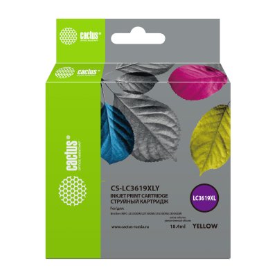 картридж Cactus CS-LC3619XLY