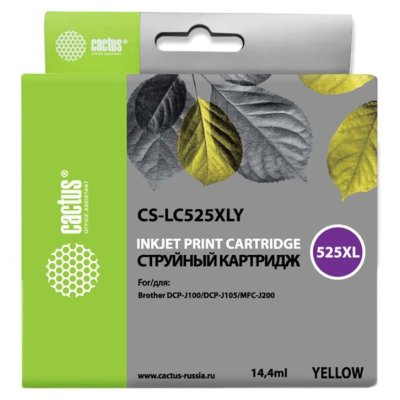 Картридж Cactus CS-LC525XLY