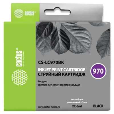 Картридж Cactus CS-LC970BK