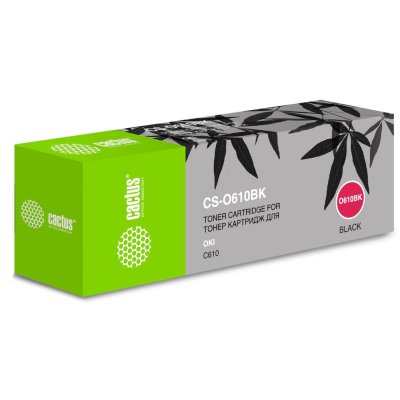 Картридж Cactus CS-O610BK