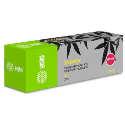 Картридж Cactus CS-O610Y