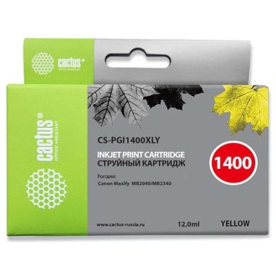 картридж Cactus CS-PGI1400XLY
