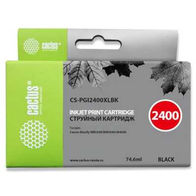 картридж Cactus CS-PGI2400XLBK