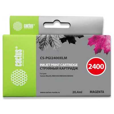 картридж Cactus CS-PGI2400XLM