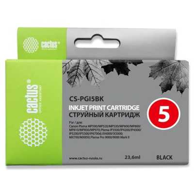 Картридж Cactus CS-PGI5BK