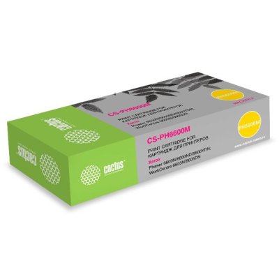картридж Cactus CS-PH6600М