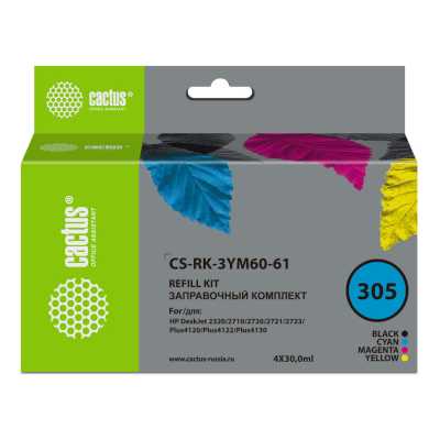 заправочный набор Cactus CS-RK-3YM60-61