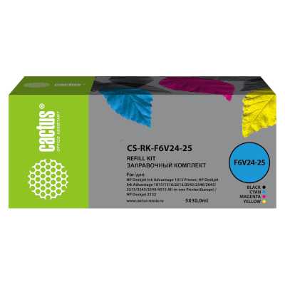 заправочный набор Cactus CS-RK-F6V24-25