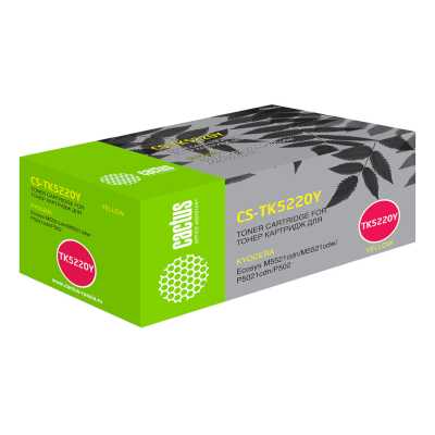 картридж Cactus CS-TK5220Y