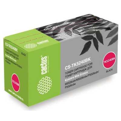 Картридж Cactus CS-TK5240BK-MPS